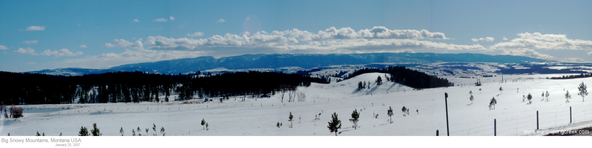 Big Snowy Mountains, Montana USA